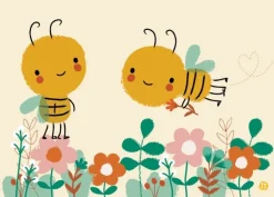 Postkaart Save the bees