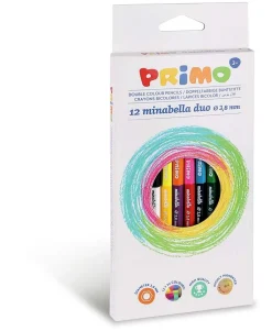 Primo Kleurpotlood 12=24  ø3.8 mm in doos Set 12-delig