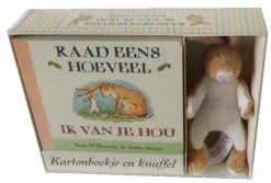 Raad eens hoeveel ik van je hou (Boek en Knuffel)