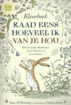 Raad eens hoeveel ik van je hou (kleurboek)