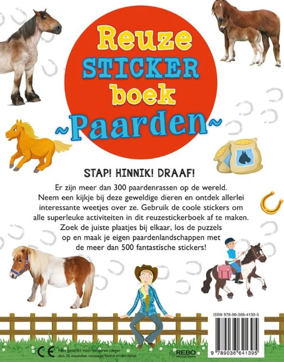 Reuze stickerboek Paarden