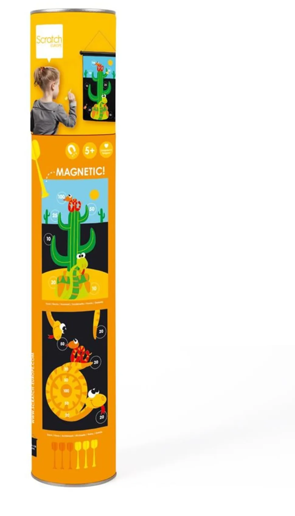 Scratch Magnetisch Dart Spel Slangen