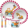 sigikid Dinner Set Bouw Melamine