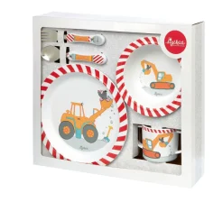 sigikid Dinner Set Bouw Melamine