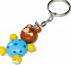 Sleutelhanger Jonge Dieren Hout Set 12-delig