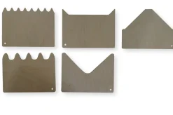 Speelbelovend Zandkam Set 5-delig Hout