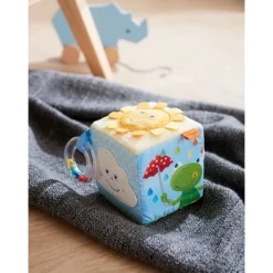 Speelkubus regenboogwereld