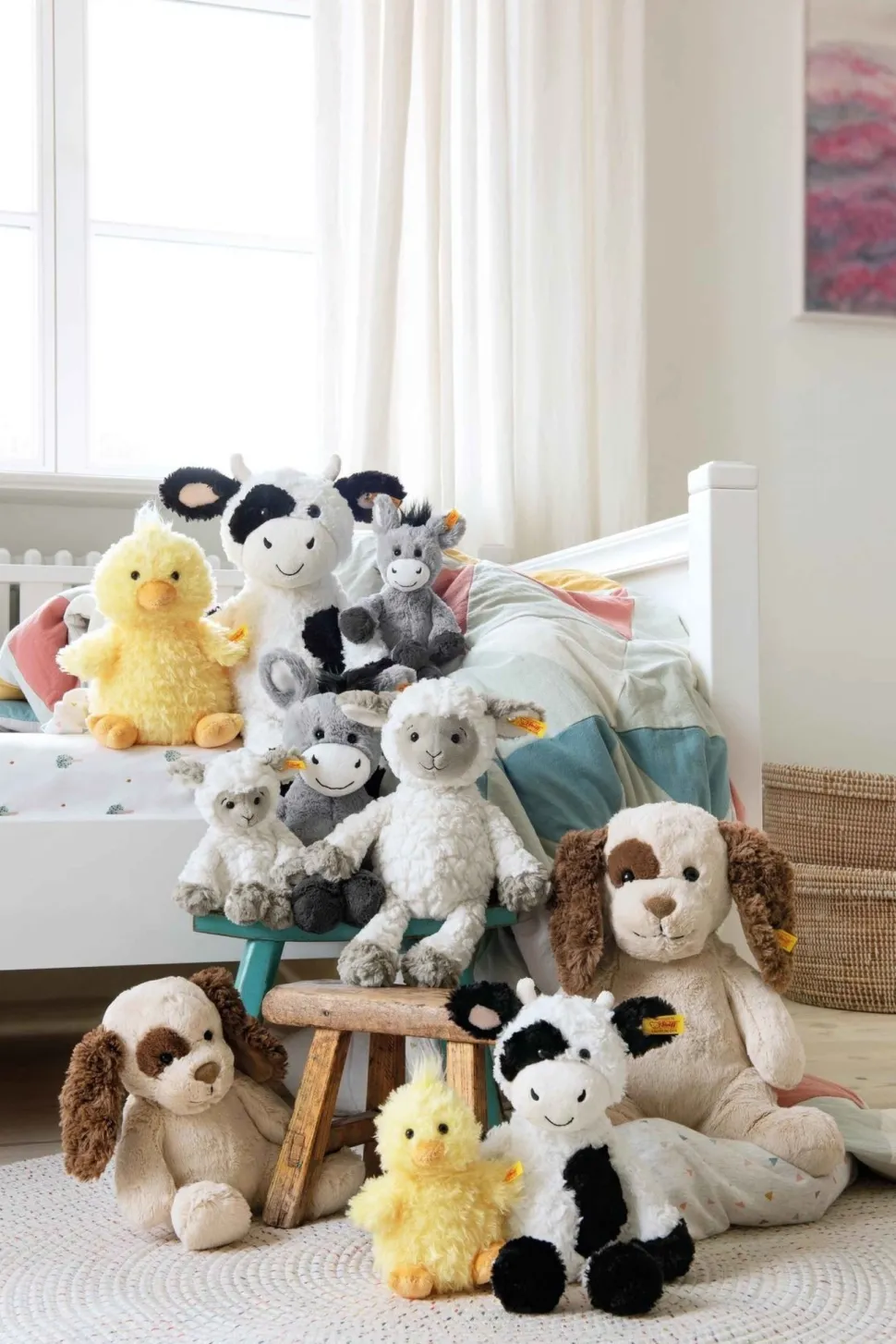 Steiff Knuffel Schaap Cuddly Friends Lita Lam