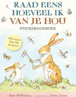 Stickerdoeboek Raad eens hoeveel ik van je hou