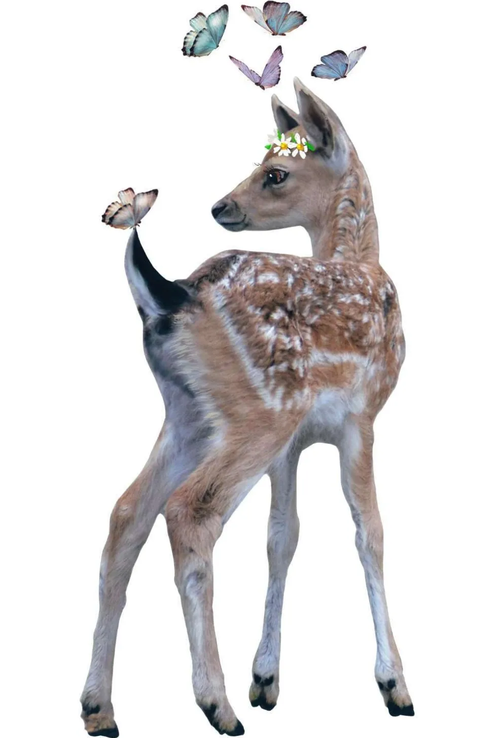 Sticky Tales Muursticker Hertje Pien