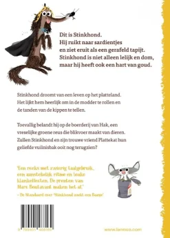 Stinkhond op de boerderij