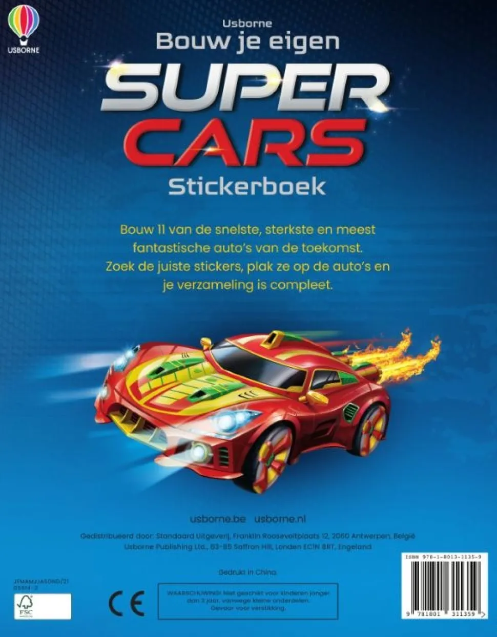 Supercars stickerboek