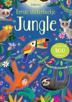 Uitgeverij Usborne Eerste stickerboekje Jungle