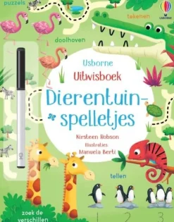 Uitwisboek Dierentuinspelletjes