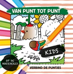 Van punt tot punt kids - op de boerderij