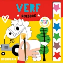 Verf Doeboek Boerderij