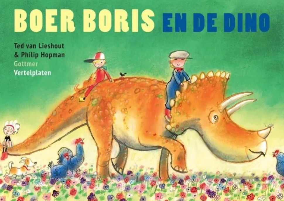 Vertelplaten Boer Boris en de dino