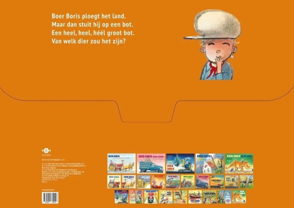 Vertelplaten Boer Boris en de dino