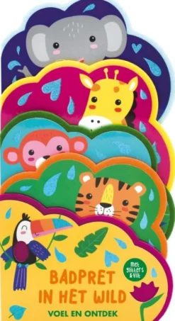 Voel en Ontdek met Glitter en Vilt Badpret in het wild