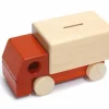 Weizenkorn Spaarpot Vrachtauto Hout