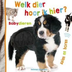 Welk dier hoor ik hier? Babydieren