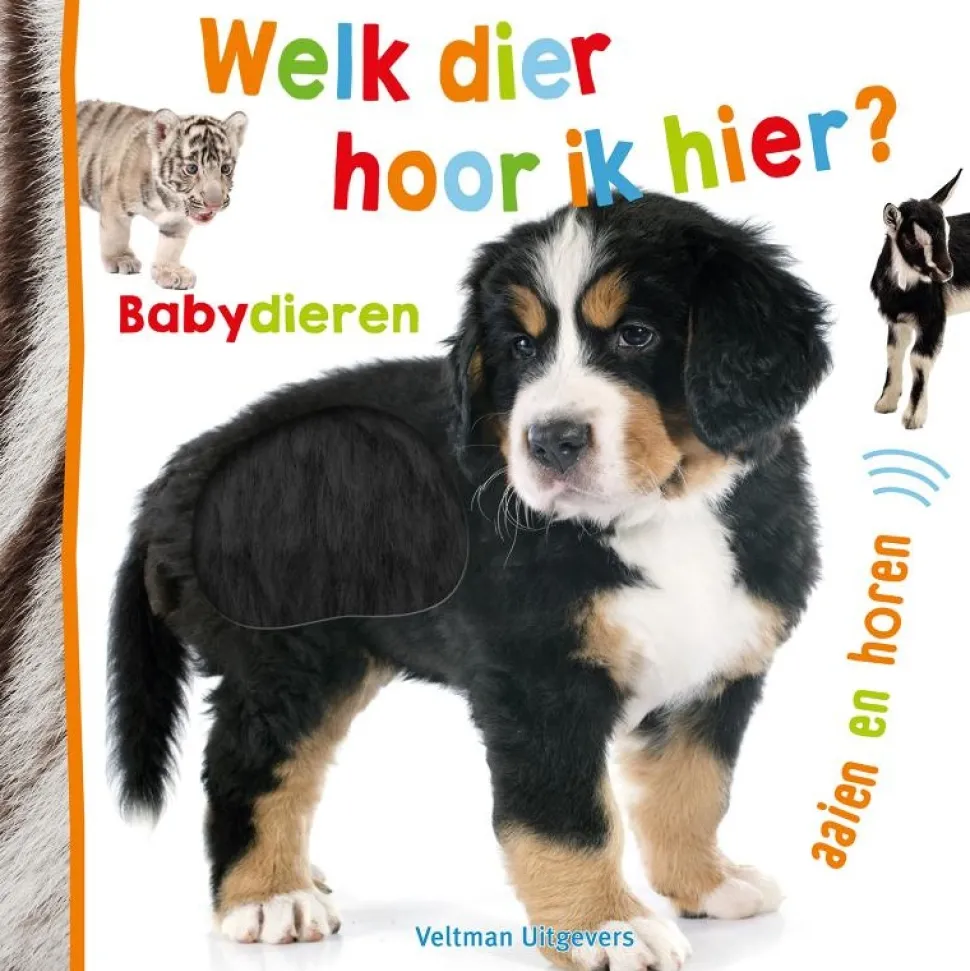 Welk dier hoor ik hier? Babydieren