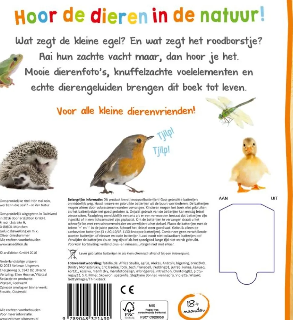 Welk dier hoor ik hier? In de natuur