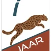 Wenskaart 7 Jaar Tijger