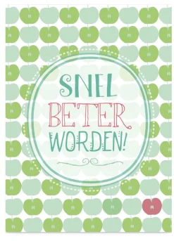Wenskaart Snel beter worden