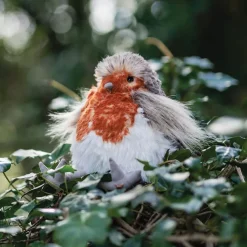 Wrendale Designs Knuffel Vogel Roodborstje Medium 16cm