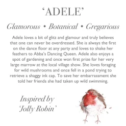 Wrendale Designs Knuffel Vogel Roodborstje Medium 16cm