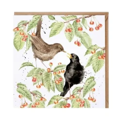 Wrendale Designs Wenskaart The Cherry Tree