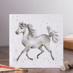 Wrendale Designs Wenskaart Paard Hot to Trot