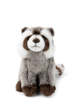 WWF Knuffel Raccoon Black White 23 cm
