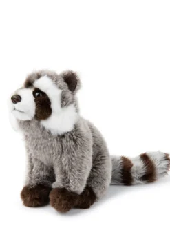 WWF Knuffel Raccoon Black White 23 cm
