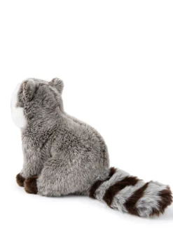 WWF Knuffel Raccoon Black White 23 cm