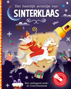 Zaklampboek Het heerlijk avondje van Sinterklaas