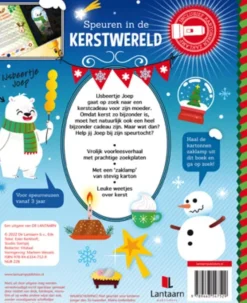 Zaklampboek Speuren in de kerstwereld