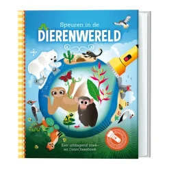 Zaklampboek Speuren in de dierenwereld