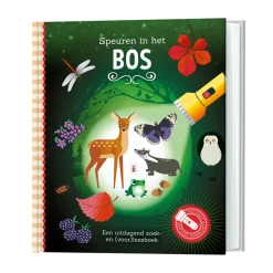 Zaklampboek Speuren in het bos