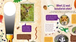 Zaklampboek Speuren in het bos