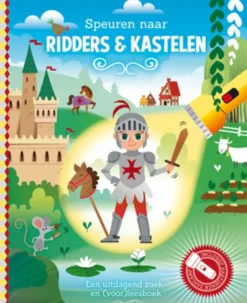 Zaklampboek Speuren naar ridders & kastelen