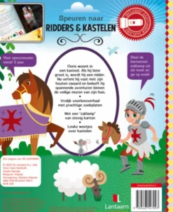 Zaklampboek Speuren naar ridders & kastelen