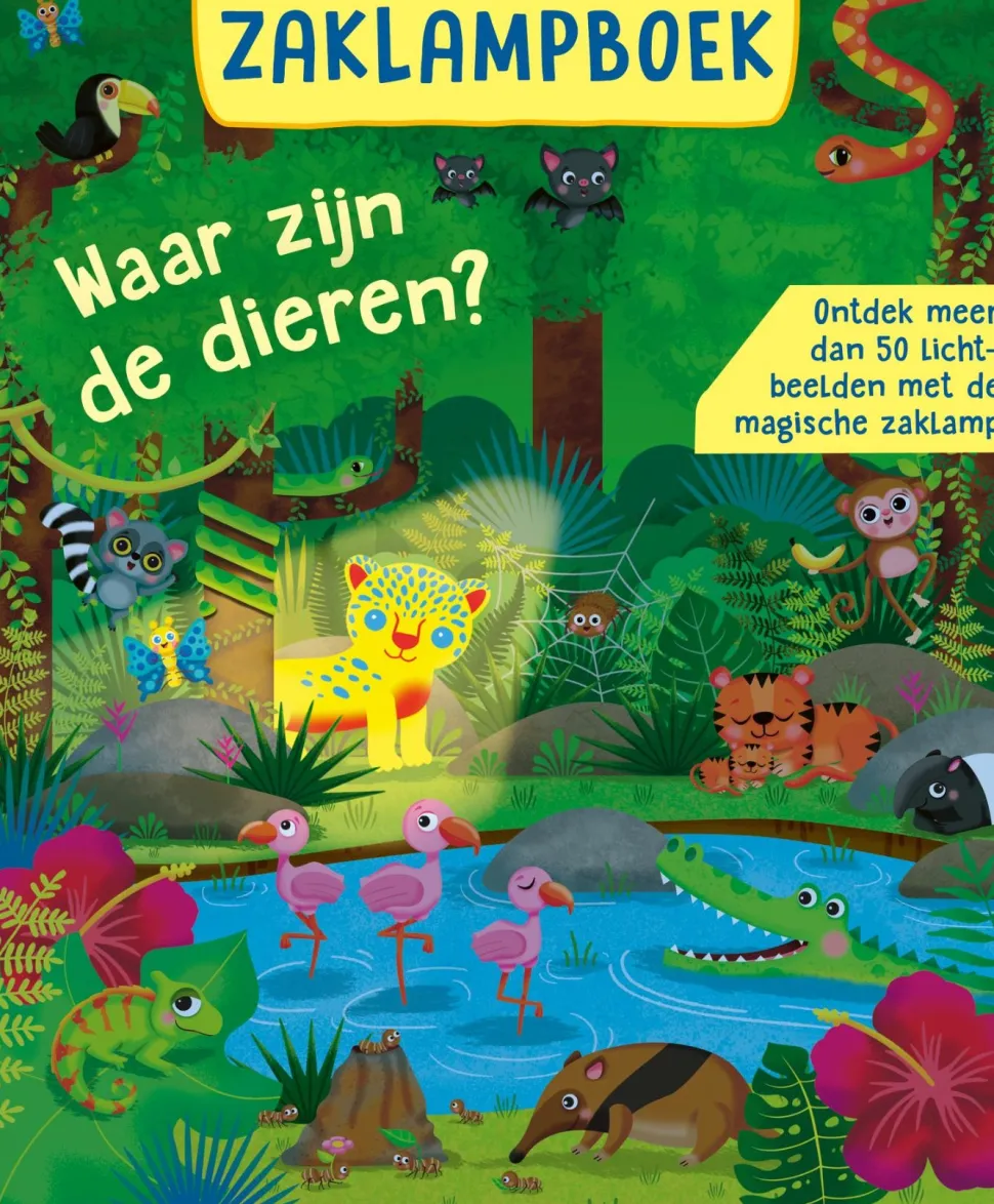 Zaklampboek Waar zijn de dieren?