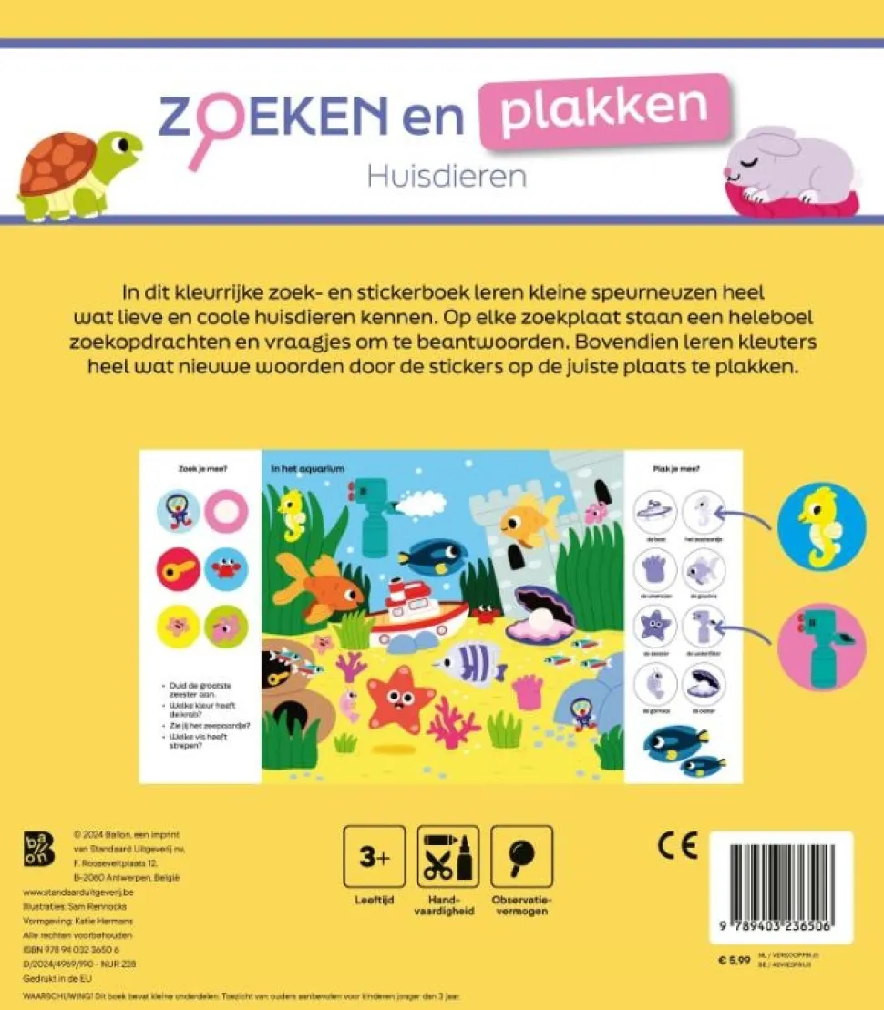Zoeken en plakken Huisdieren
